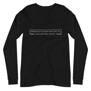 Unisex Long Sleeve Tee