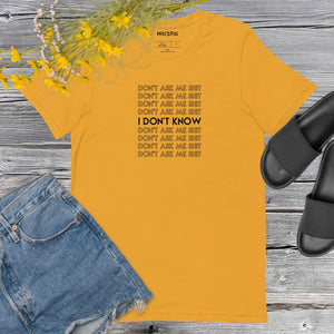 Short-sleeve unisex t-shirt